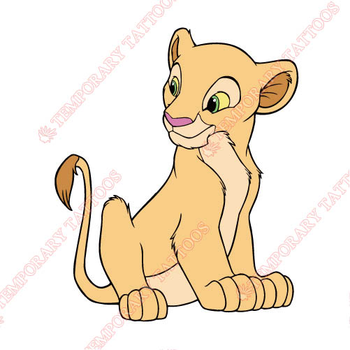 The Lion King Customize Temporary Tattoos Stickers NO.957